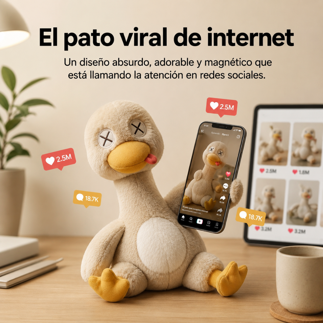 Pato Antiestrés Magnético